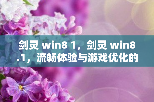 剑灵 win8 1,剑灵 win8.1,流畅体验与游戏优化的完美融合 剑灵 win8 1,剑灵 win8.1,流畅体验与游戏优化的完美融合