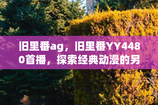 旧里番ag,旧里番YY4480首播,探索经典动漫的另类魅力 旧里番ag,旧里番YY4480首播,探索经典动漫的另类魅力