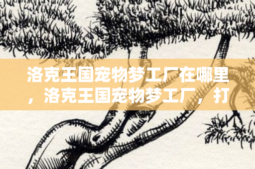 洛克王国宠物梦工厂在哪里,洛克王国宠物梦工厂,打造你的专属宠物王国 洛克王国宠物梦工厂在哪里,洛克王国宠物梦工厂,打造你的专属宠物王国