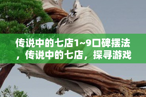 传说中的七店1~9口碑摆法，传说中的七店，探寻游戏世界的神秘角落