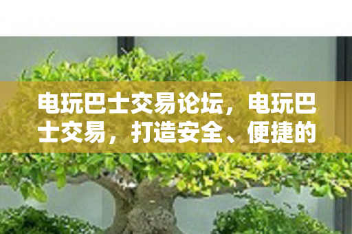 电玩巴士交易论坛,电玩巴士交易,打造安全、便捷的玩家社区 电玩巴士交易论坛,电玩巴士交易,打造安全、便捷的玩家社区