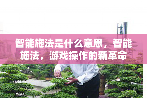 智能施法是什么意思，智能施法，游戏操作的新革命