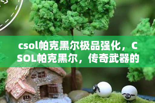 csol帕克黑尔极品强化,CSOL帕克黑尔,传奇武器的背后故事与实战应用解析 csol帕克黑尔极品强化,CSOL帕克黑尔,传奇武器的背后故事与实战应用解析