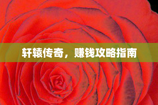 轩辕传奇,赚钱攻略指南 轩辕传奇,赚钱攻略指南