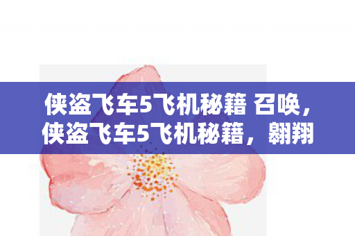 侠盗飞车5飞机秘籍 召唤,侠盗飞车5飞机秘籍,翱翔天际的飞行秘籍 侠盗飞车5飞机秘籍 召唤,侠盗飞车5飞机秘籍,翱翔天际的飞行秘籍