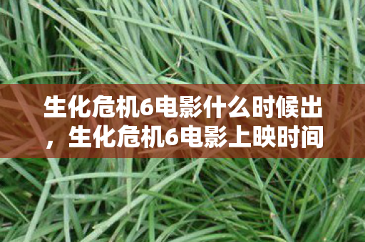 生化危机6电影什么时候出,生化危机6电影上映时间揭秘,期待与猜测交织的盛宴 生化危机6电影什么时候出,生化危机6电影上映时间揭秘,期待与猜测交织的盛宴
