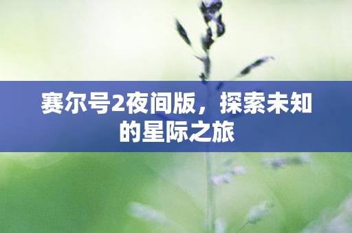赛尔号2夜间版,探索未知的星际之旅 赛尔号2夜间版,探索未知的星际之旅