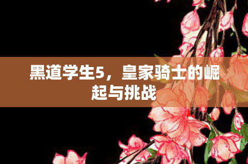 黑道学生5,皇家骑士的崛起与挑战 黑道学生5,皇家骑士的崛起与挑战