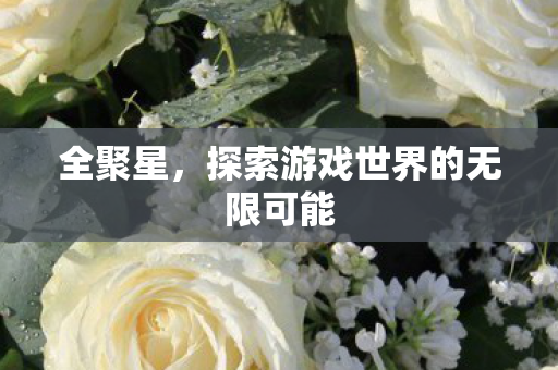 全聚星,探索游戏世界的无限可能 全聚星,探索游戏世界的无限可能