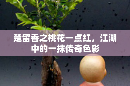 楚留香之桃花一点红，江湖中的一抹传奇色彩