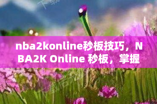 nba2konline秒板技巧,NBA2K Online 秒板,掌握快速上篮的秘诀 nba2konline秒板技巧,NBA2K Online 秒板,掌握快速上篮的秘诀