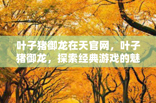 叶子猪御龙在天官网,叶子猪御龙,探索经典游戏的魅力与传承 叶子猪御龙在天官网,叶子猪御龙,探索经典游戏的魅力与传承
