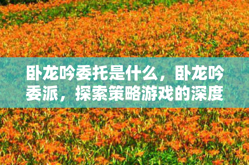 卧龙吟委托是什么，卧龙吟委派，探索策略游戏的深度与广度