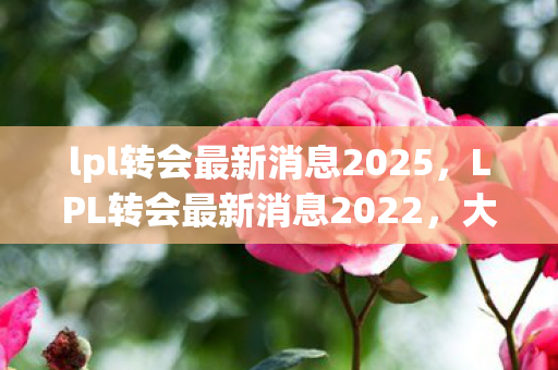 lpl转会最新消息2025,LPL转会最新消息2022,大变动与未来展望 lpl转会最新消息2025,LPL转会最新消息2022,大变动与未来展望