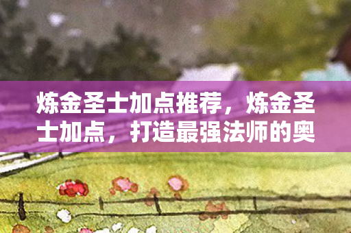 炼金圣士加点推荐，炼金圣士加点，打造最强法师的奥秘