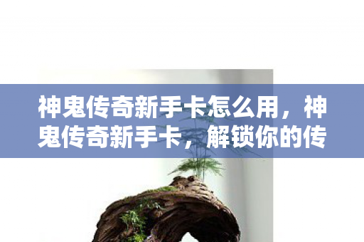 神鬼传奇新手卡怎么用,神鬼传奇新手卡,解锁你的传奇之旅 神鬼传奇新手卡怎么用,神鬼传奇新手卡,解锁你的传奇之旅