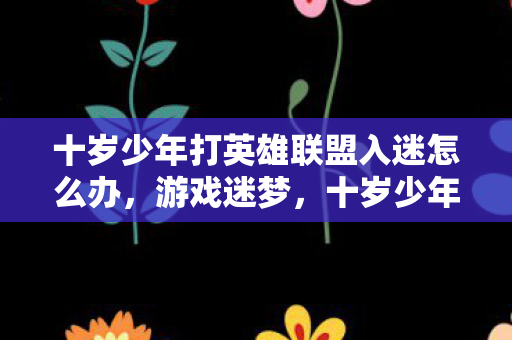 十岁少年打英雄联盟入迷怎么办，游戏迷梦，十岁少年的英雄联盟之旅
