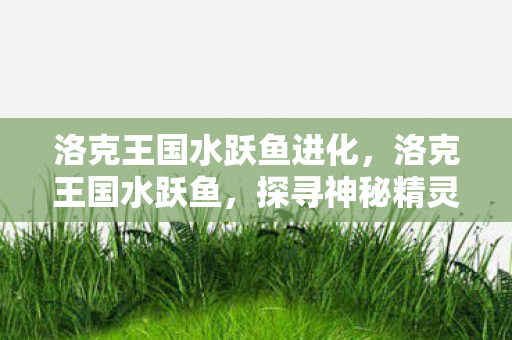 洛克王国水跃鱼进化，洛克王国水跃鱼，探寻神秘精灵的奇幻之旅