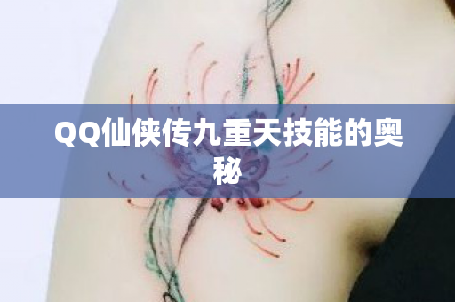 QQ仙侠传九重天技能的奥秘 QQ仙侠传九重天技能的奥秘