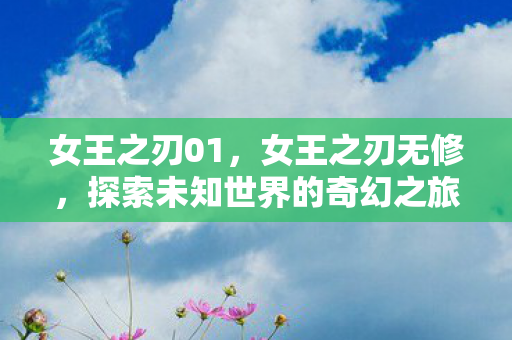 女王之刃01，女王之刃无修，探索未知世界的奇幻之旅