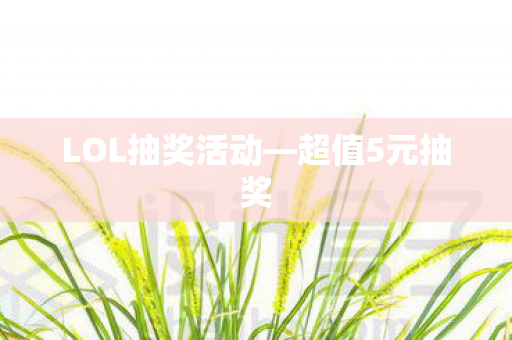 LOL抽奖活动—超值5元抽奖 LOL抽奖活动—超值5元抽奖