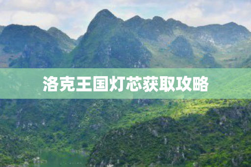 洛克王国灯芯获取攻略 洛克王国灯芯获取攻略
