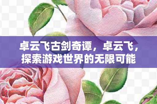 卓云飞古剑奇谭,卓云飞,探索游戏世界的无限可能 卓云飞古剑奇谭,卓云飞,探索游戏世界的无限可能