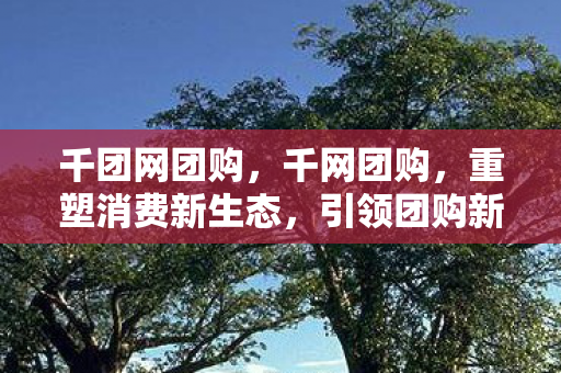 千团网团购,千网团购,重塑消费新生态,引领团购新风尚 千团网团购,千网团购,重塑消费新生态,引领团购新风尚