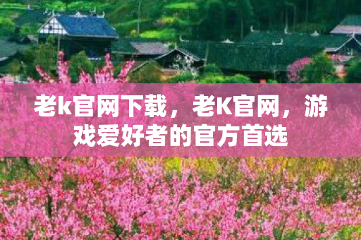 老k官网下载，老K官网，游戏爱好者的官方首选