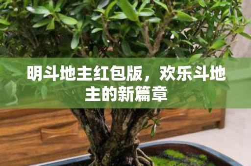 明斗地主红包版,欢乐斗地主的新篇章 明斗地主红包版,欢乐斗地主的新篇章