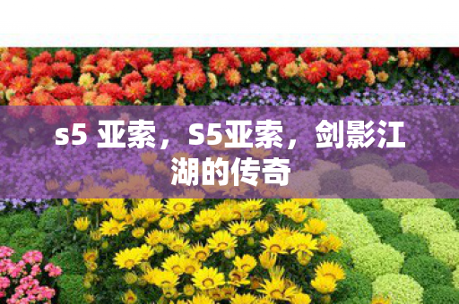 s5 亚索，S5亚索，剑影江湖的传奇