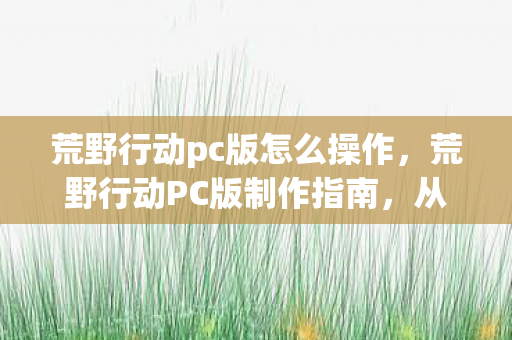 荒野行动pc版怎么操作,荒野行动PC版制作指南,从零开始的优化与提升 荒野行动pc版怎么操作,荒野行动PC版制作指南,从零开始的优化与提升