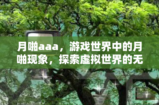 月啪aaa,游戏世界中的月啪现象,探索虚拟世界的无限可能 月啪aaa,游戏世界中的月啪现象,探索虚拟世界的无限可能