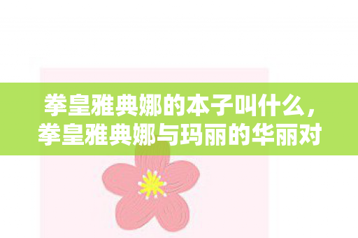 拳皇雅典娜的本子叫什么,拳皇雅典娜与玛丽的华丽对决,经典角色再续传奇 拳皇雅典娜的本子叫什么,拳皇雅典娜与玛丽的华丽对决,经典角色再续传奇