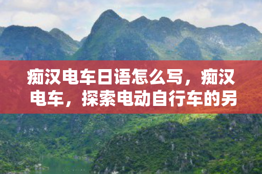 痴汉电车日语怎么写，痴汉 电车，探索电动自行车的另类魅力