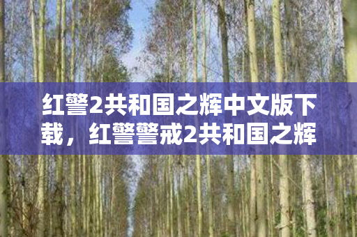红警2共和国之辉中文版下载，红警警戒2共和国之辉 下载，重温经典，畅享游戏乐趣