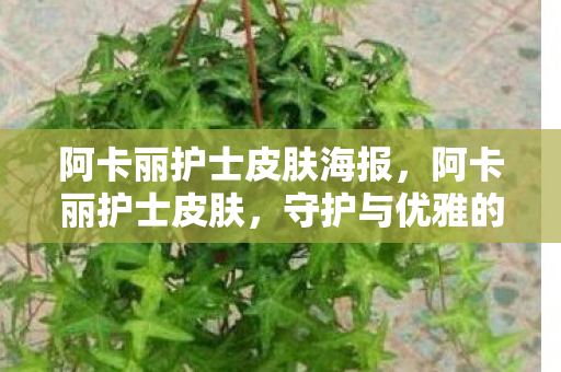 阿卡丽护士皮肤海报，阿卡丽护士皮肤，守护与优雅的完美结合