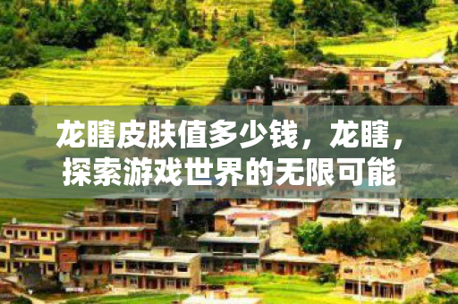 龙瞎皮肤值多少钱，龙瞎，探索游戏世界的无限可能