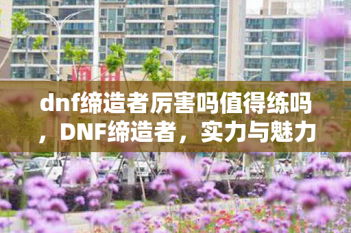 dnf缔造者厉害吗值得练吗，DNF缔造者，实力与魅力的双重展现
