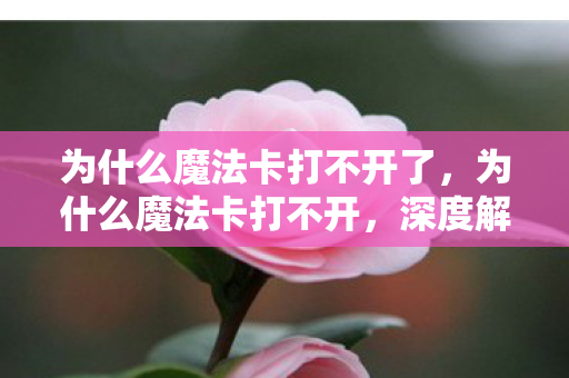 为什么魔法卡打不开了，为什么魔法卡打不开，深度解析与解决方案