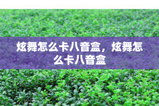 炫舞怎么卡八音盒,炫舞怎么卡八音盒 炫舞怎么卡八音盒,炫舞怎么卡八音盒