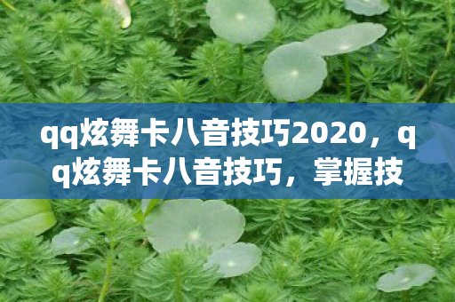 qq炫舞卡八音技巧2020，qq炫舞卡八音技巧，掌握技巧，轻松获胜