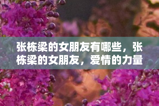 张栋梁的女朋友有哪些，张栋梁的女朋友，爱情的力量与成长