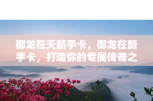御龙在天新手卡,御龙在新手卡,打造你的专属传奇之旅 御龙在天新手卡,御龙在新手卡,打造你的专属传奇之旅