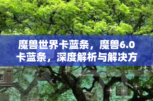 魔兽世界卡蓝条,魔兽6.0卡蓝条,深度解析与解决方案 魔兽世界卡蓝条,魔兽6.0卡蓝条,深度解析与解决方案