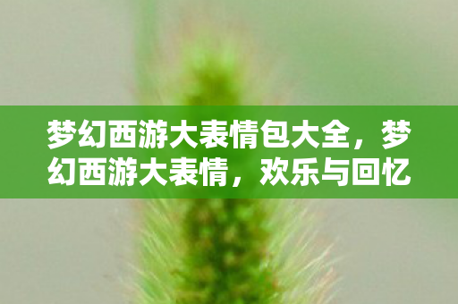 梦幻西游大表情包大全,梦幻西游大表情,欢乐与回忆的交织 梦幻西游大表情包大全,梦幻西游大表情,欢乐与回忆的交织