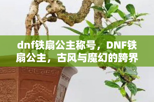 dnf铁扇公主称号,DNF铁扇公主,古风与魔幻的跨界融合 dnf铁扇公主称号,DNF铁扇公主,古风与魔幻的跨界融合