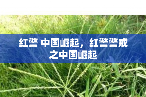 红警 中国崛起,红警警戒之中国崛起 红警 中国崛起,红警警戒之中国崛起