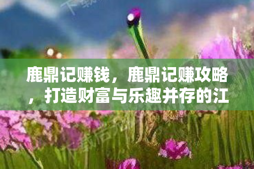 鹿鼎记赚钱,鹿鼎记赚攻略,打造财富与乐趣并存的江湖之旅 鹿鼎记赚钱,鹿鼎记赚攻略,打造财富与乐趣并存的江湖之旅