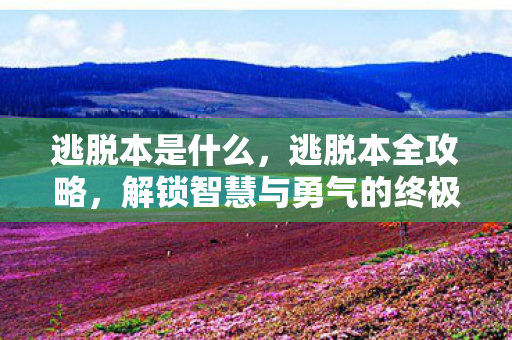 逃脱本是什么,逃脱本全攻略,解锁智慧与勇气的终极挑战 逃脱本是什么,逃脱本全攻略,解锁智慧与勇气的终极挑战